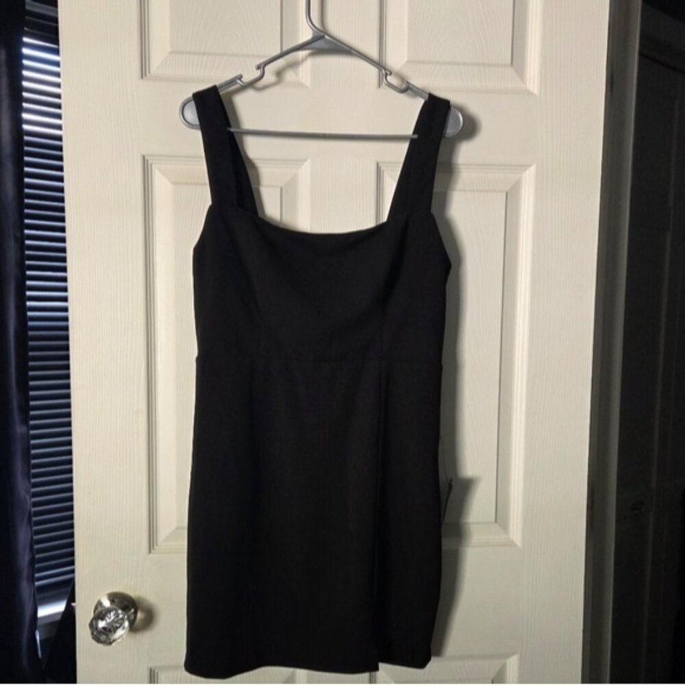 Lulu's Black Mini Dress